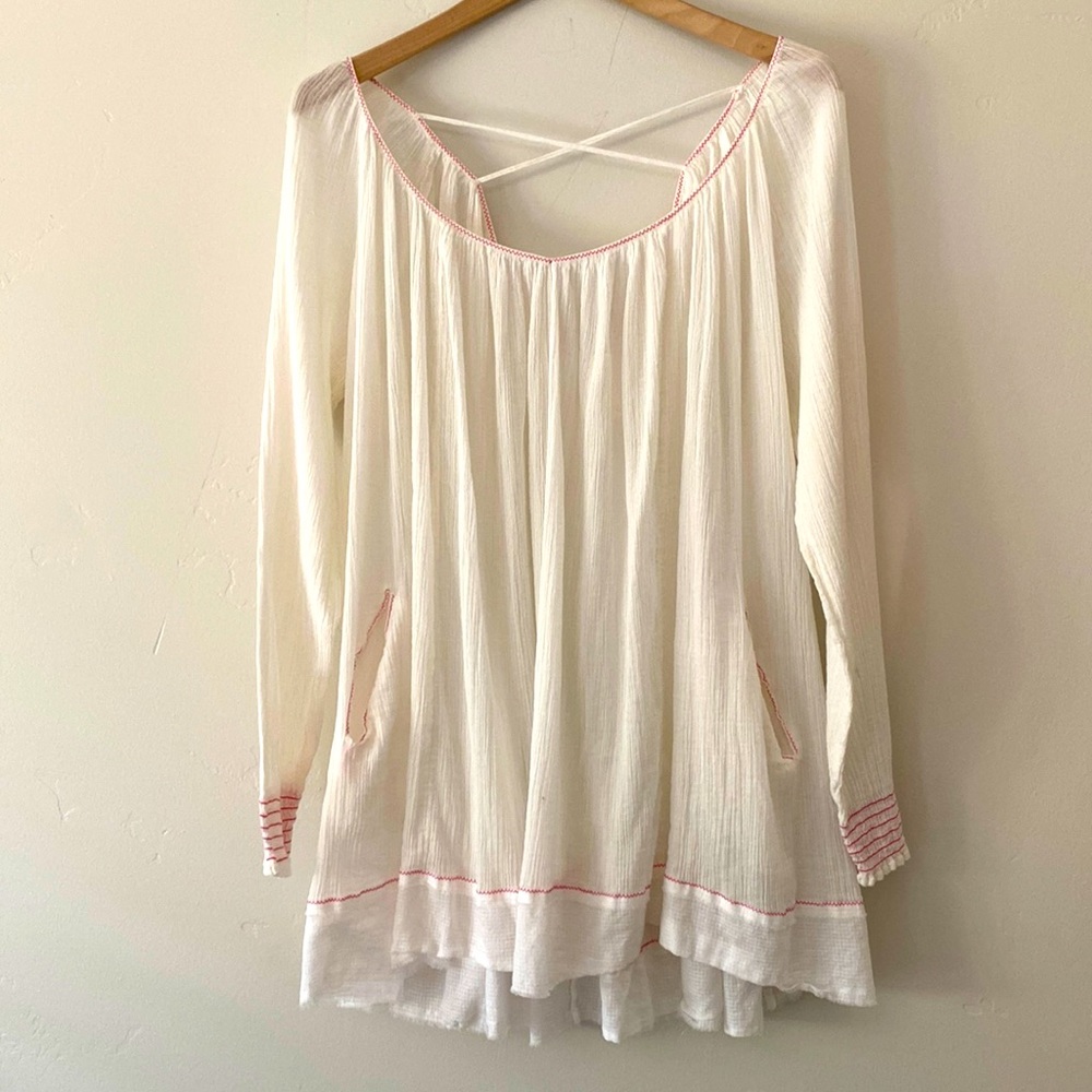 SMALL - Free People Etheral Cotton Tunic
